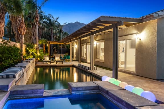 Tropical Villa Palm Springs | Pool/Spa, Mtn Views - Image 1
